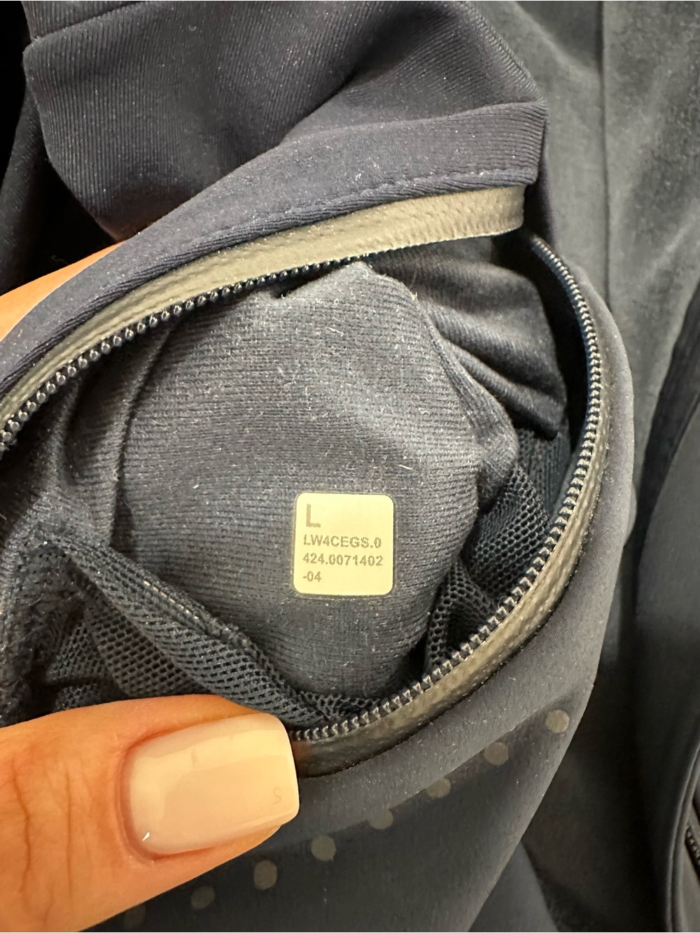 Lululemon Cross Chill Performance Jacket L - Picture 6 of 7
